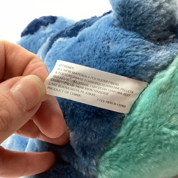 Disney Parks Stitch Plush 12” Authentic Floppy Ears Lilo Alien Ohana Stuffed - Picture 7 of 9